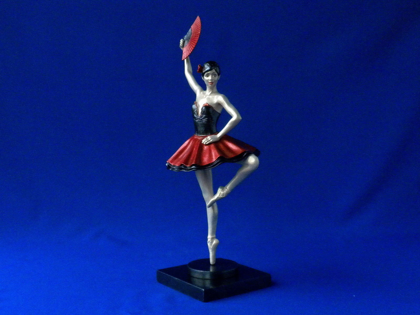 Ballerina 4 figurine 3D print model_4