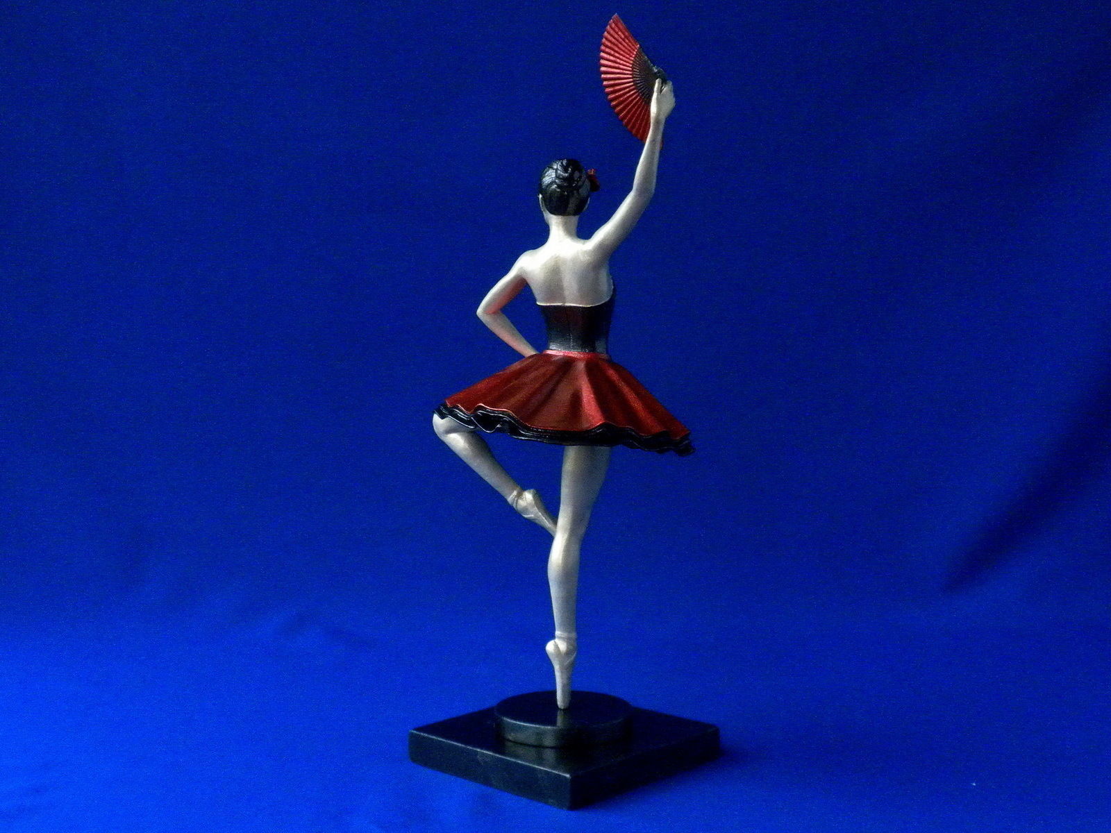 Ballerina 4 figurine 3D print model_9