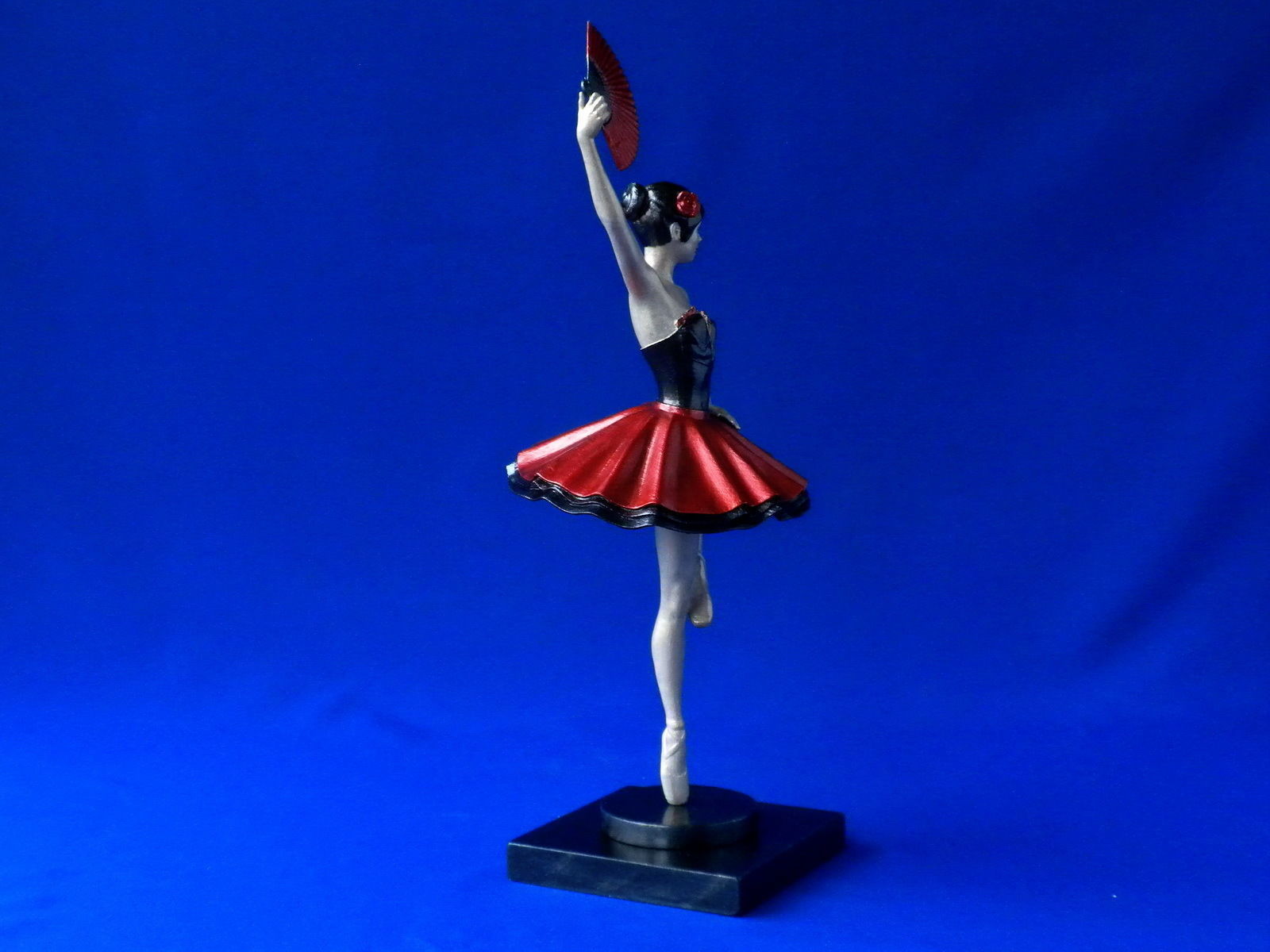 Ballerina 4 figurine 3D print model_10