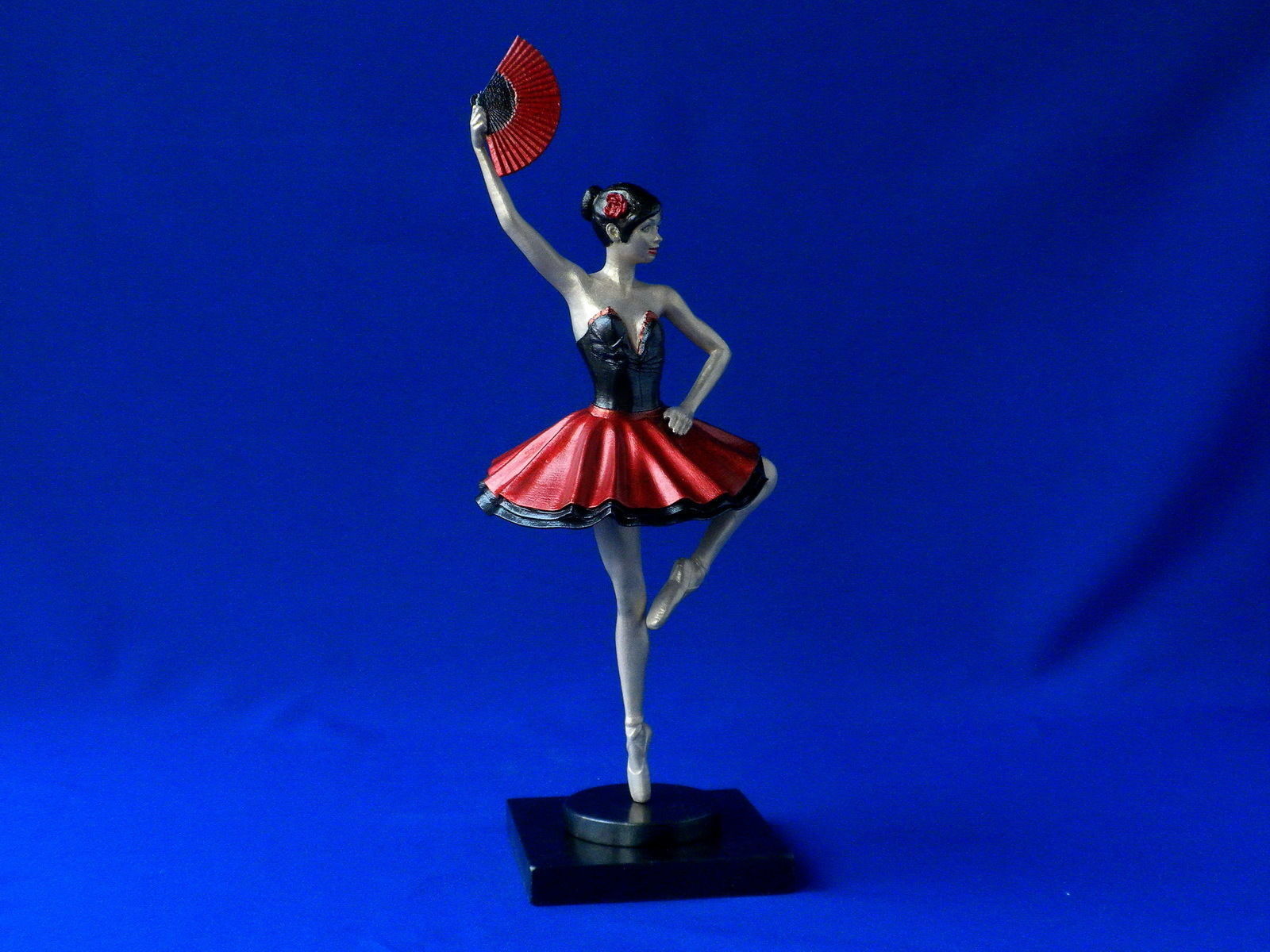 Ballerina 4 figurine 3D print model_1