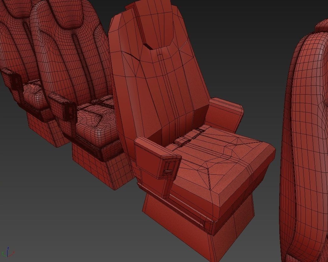 Electric Aircraft Alice Eviation with Interior 3D model_37