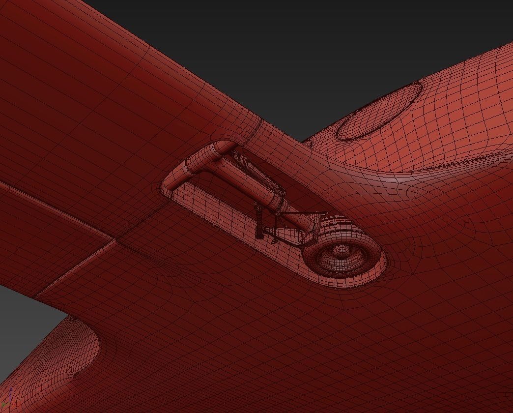 Electric Aircraft Alice Eviation with Interior 3D model_22