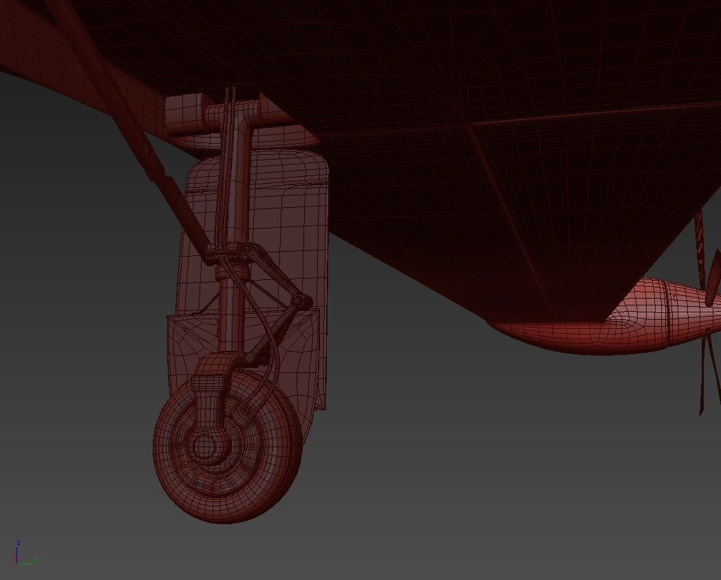 Electric Aircraft Alice Eviation with Interior 3D model_25