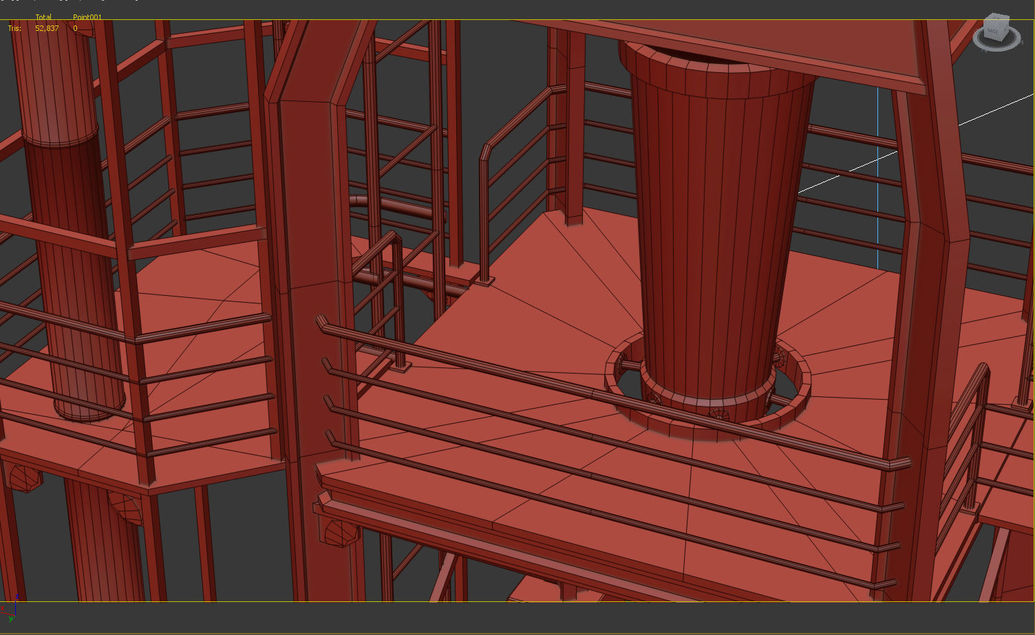 Factory Unit 01 PBR Low-poly 3D model_17