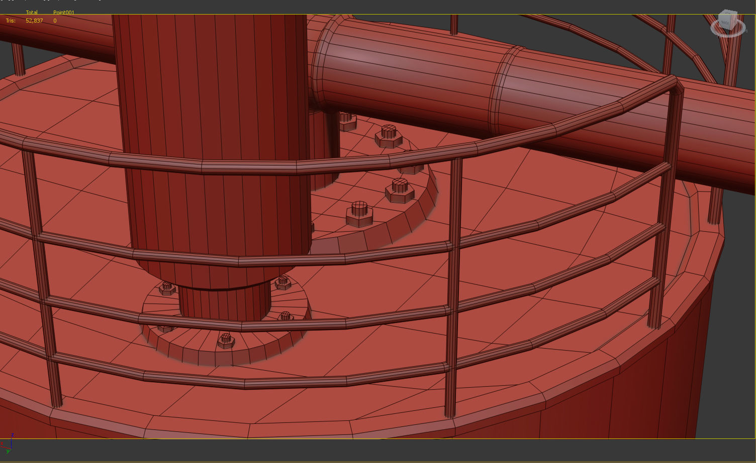 Factory Unit 01 PBR Low-poly 3D model_16