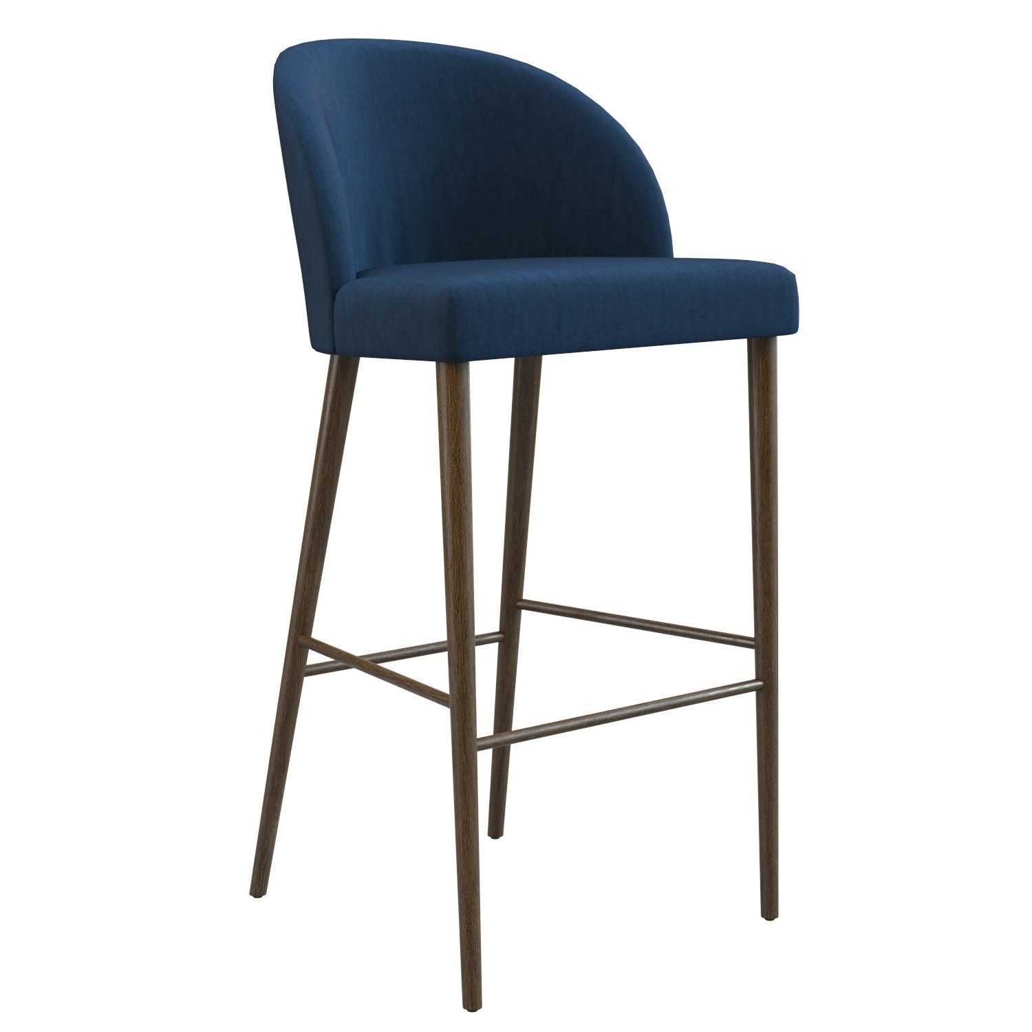 Camille Bar Stool - Crate and Barrel 3D model_5