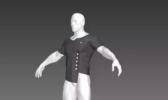 Clothes for Marvelous Designer T-Shirt07