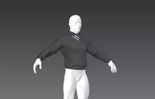 Clothes for Marvelous Designer Pullover01 for Man