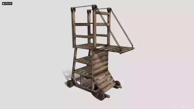 Medieval Siege Tower 