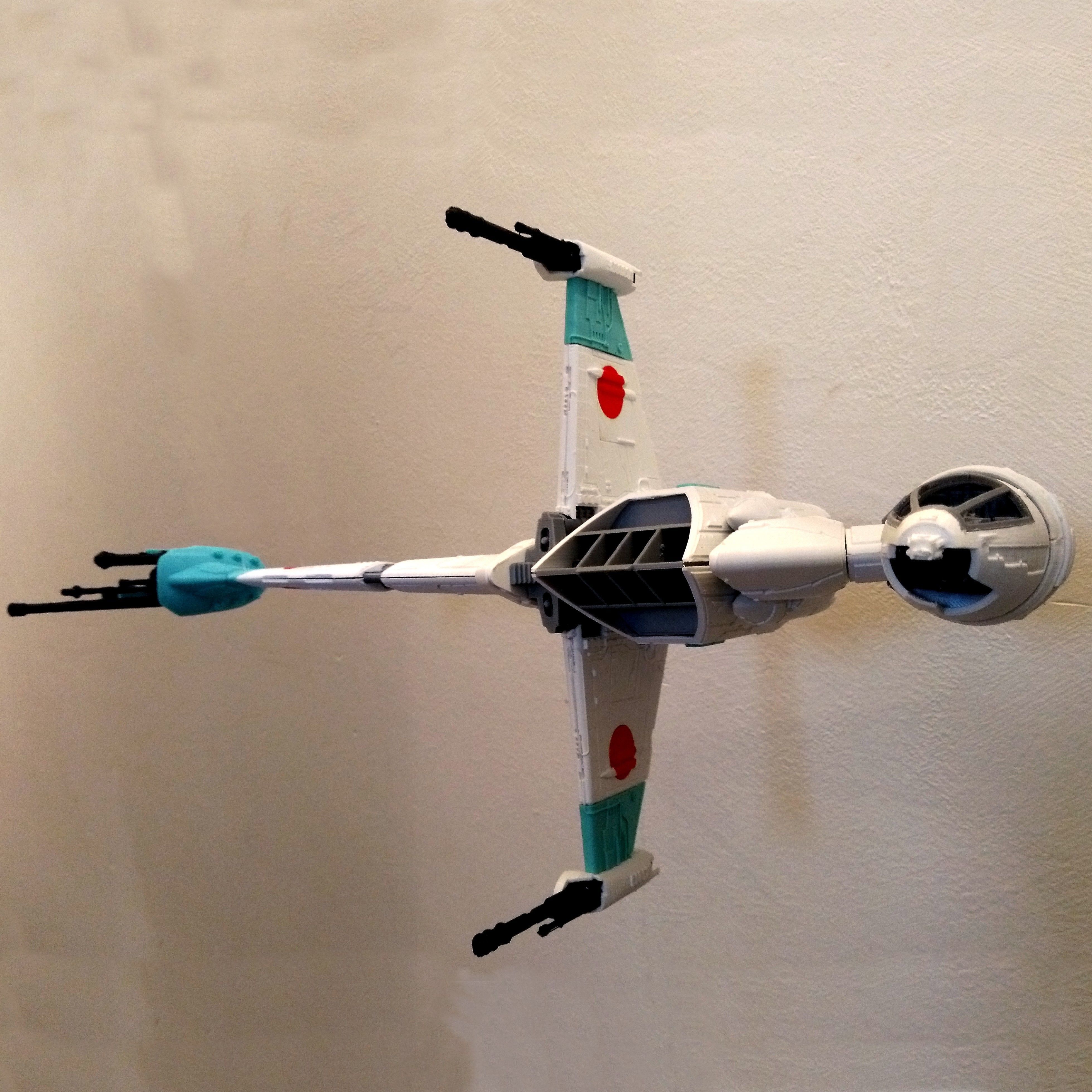 STAR WARS B-WING - DETAILED AND PRINTABLE - WITH INSTRUCTIONS 3D print model_7