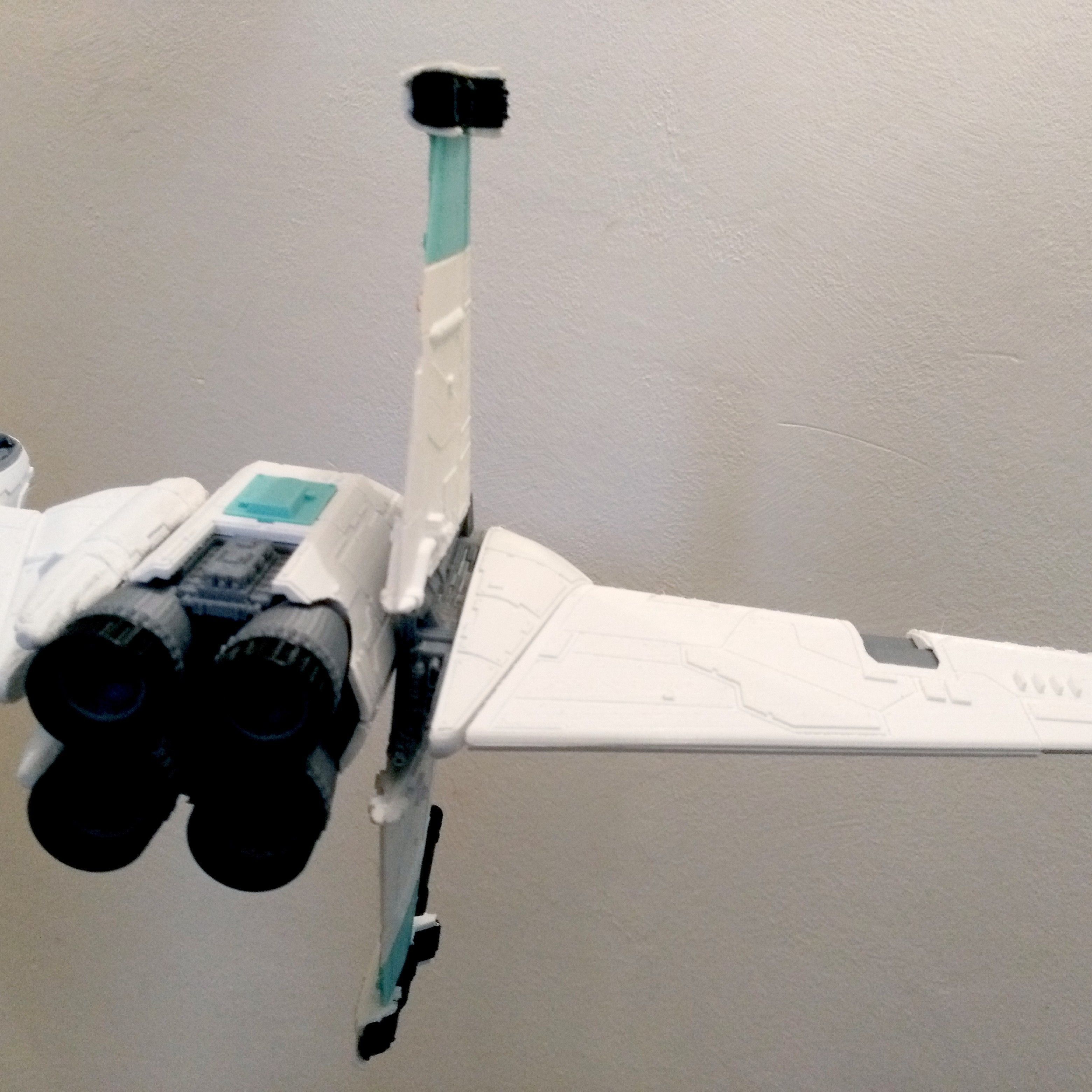 STAR WARS B-WING - DETAILED AND PRINTABLE - WITH INSTRUCTIONS 3D print model_9