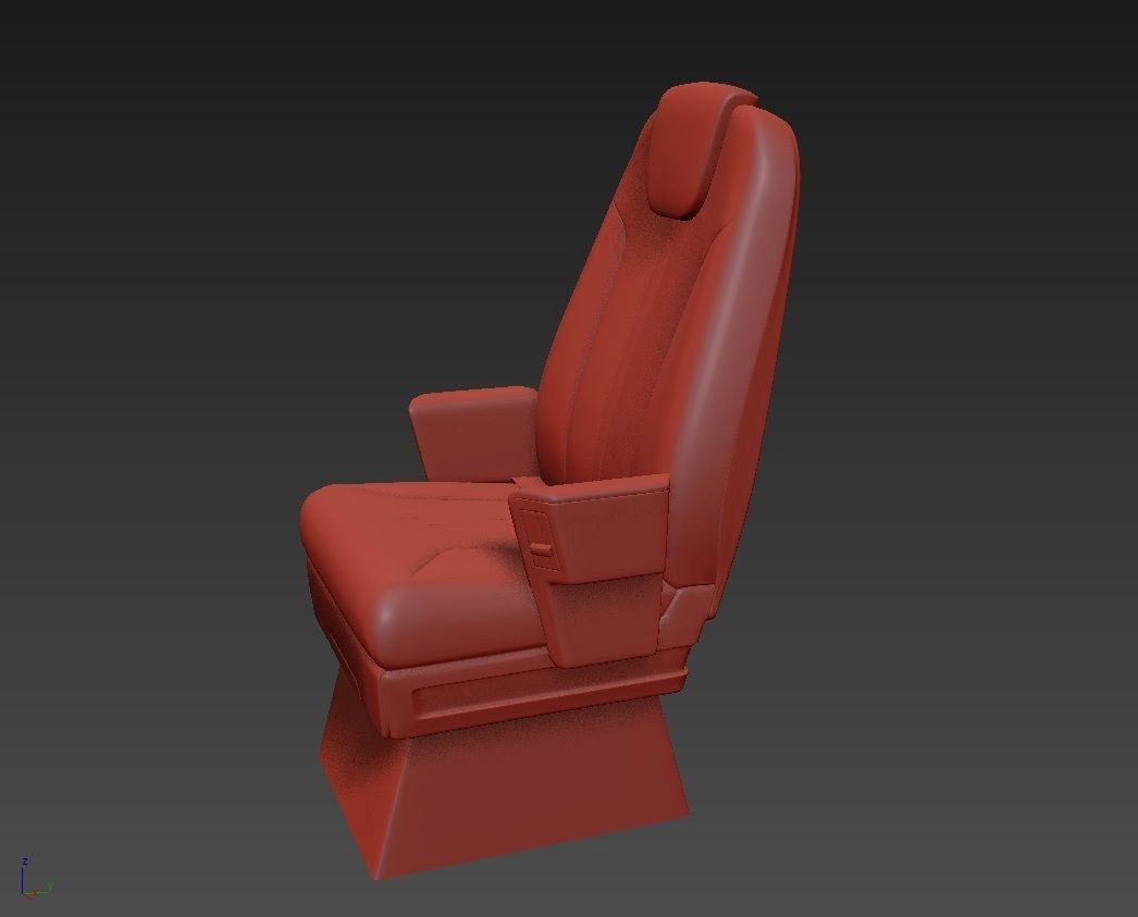 Airplane Chair 3D model_16
