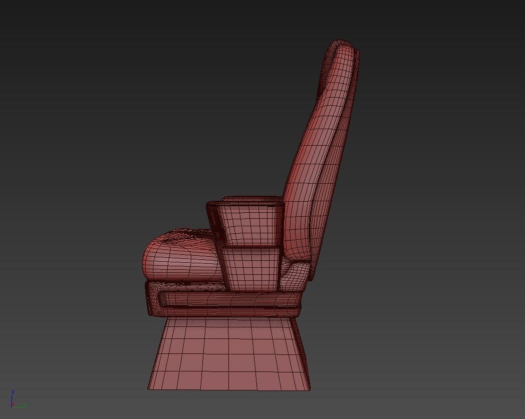 Airplane Chair 3D model_7