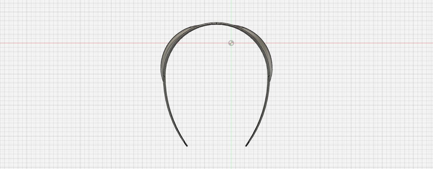 Christmas Reindeer Antler headband v5 3D print model_3