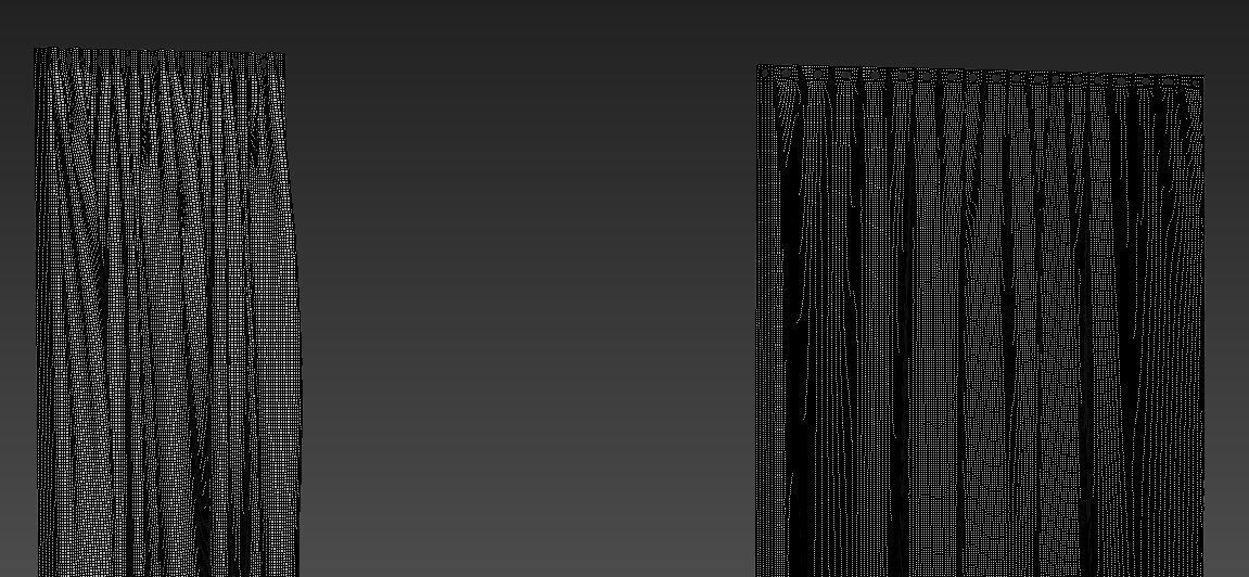 Marvelous Designer and 3DS Max Curtains03 Bigger 3D model_6