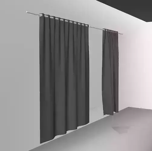 Marvelous Designer and 3DS Max Curtains03 Smallest