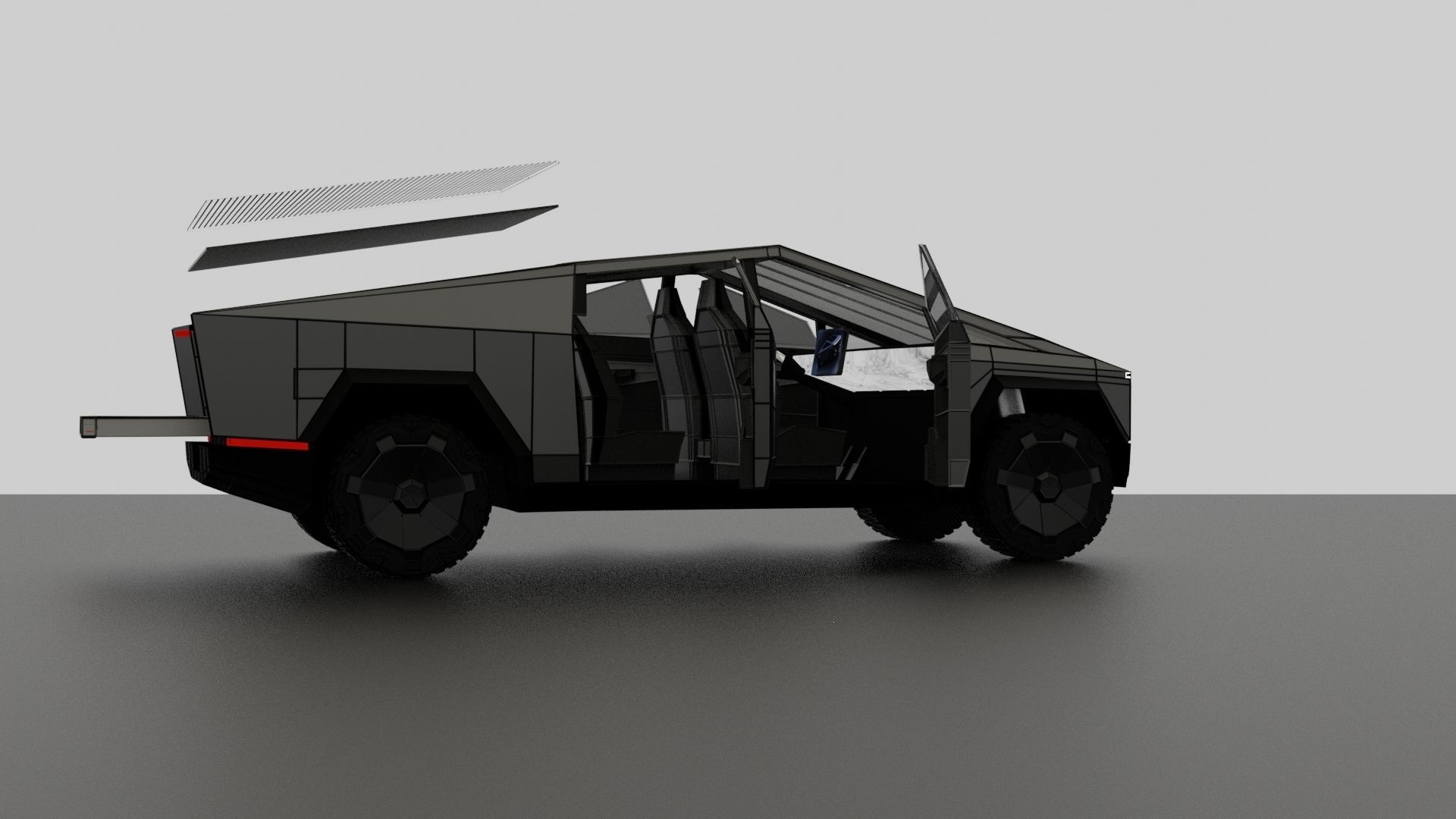 Tesla Cybertruck 3D model_23