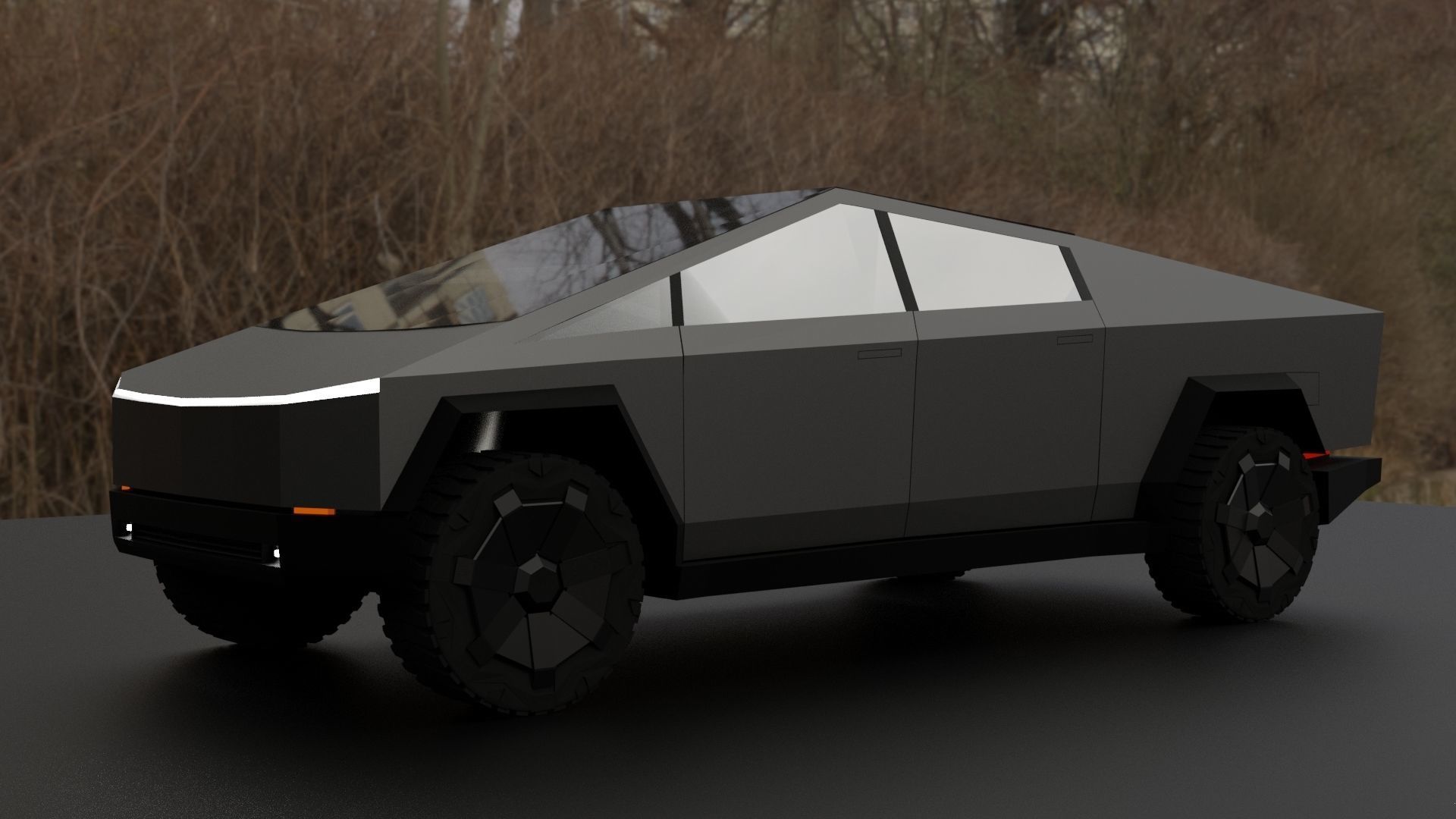 Tesla Cybertruck 3D model_11
