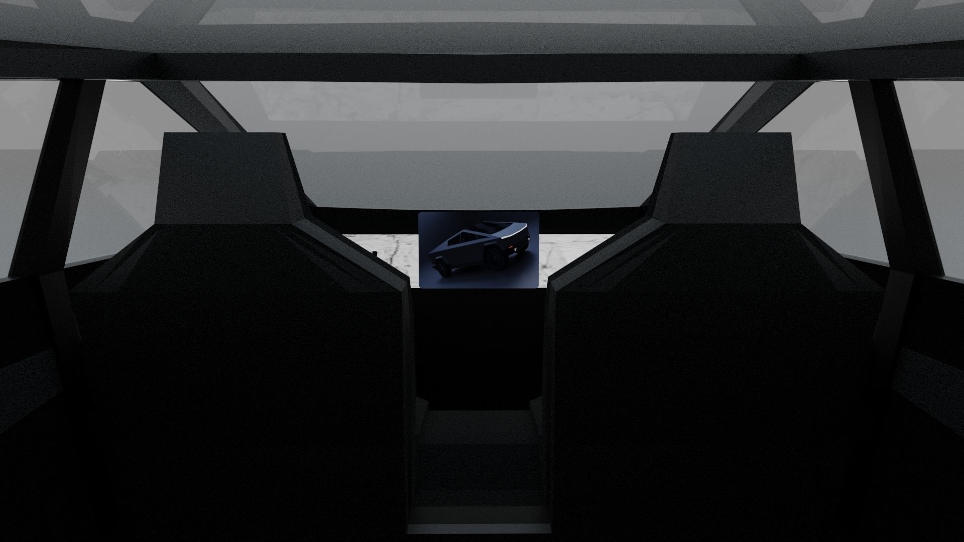 Tesla Cybertruck 3D model_19