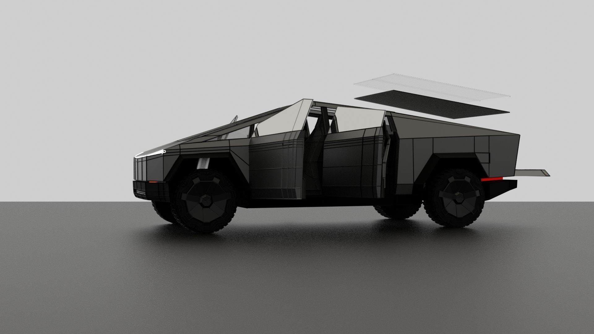 Tesla Cybertruck 3D model_26