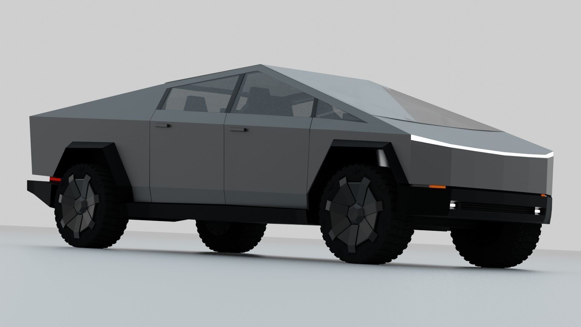 Tesla Cybertruck 3D model_1