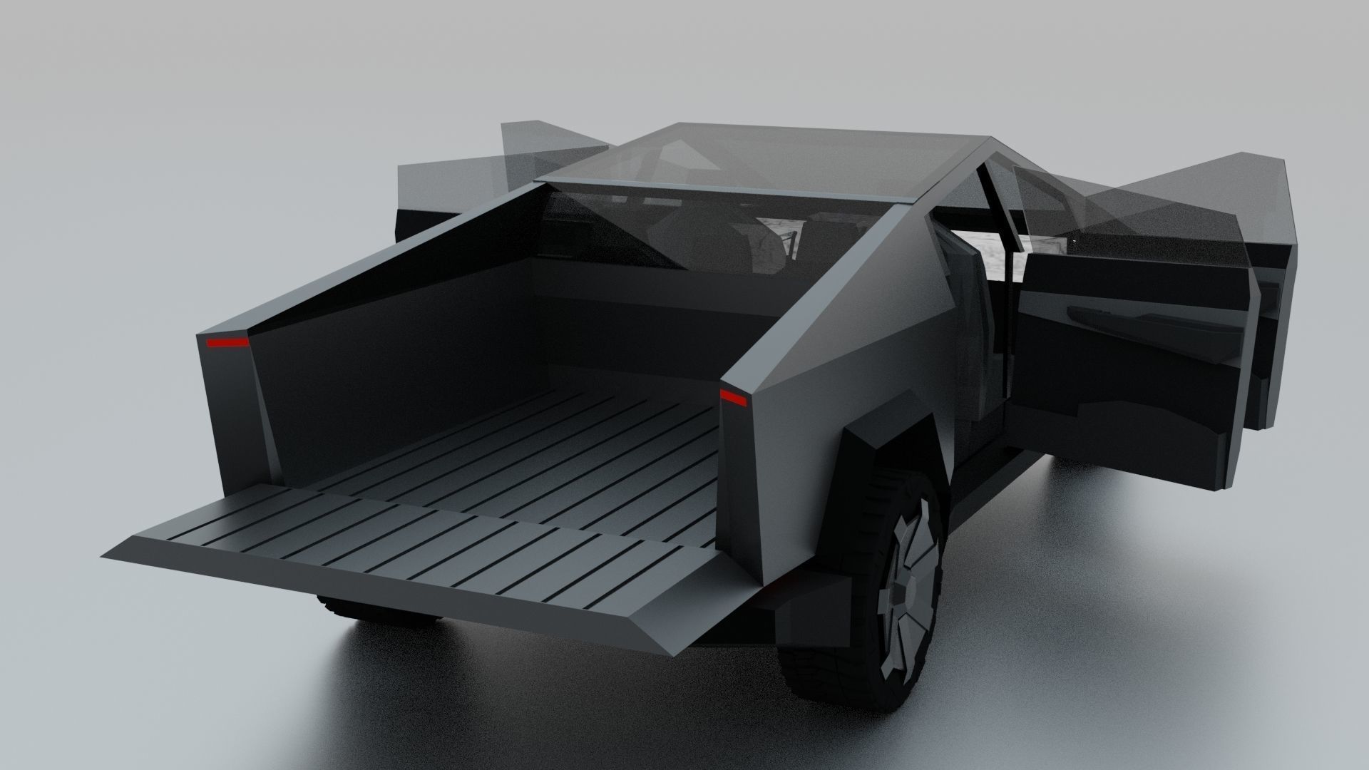 Tesla Cybertruck 3D model_5