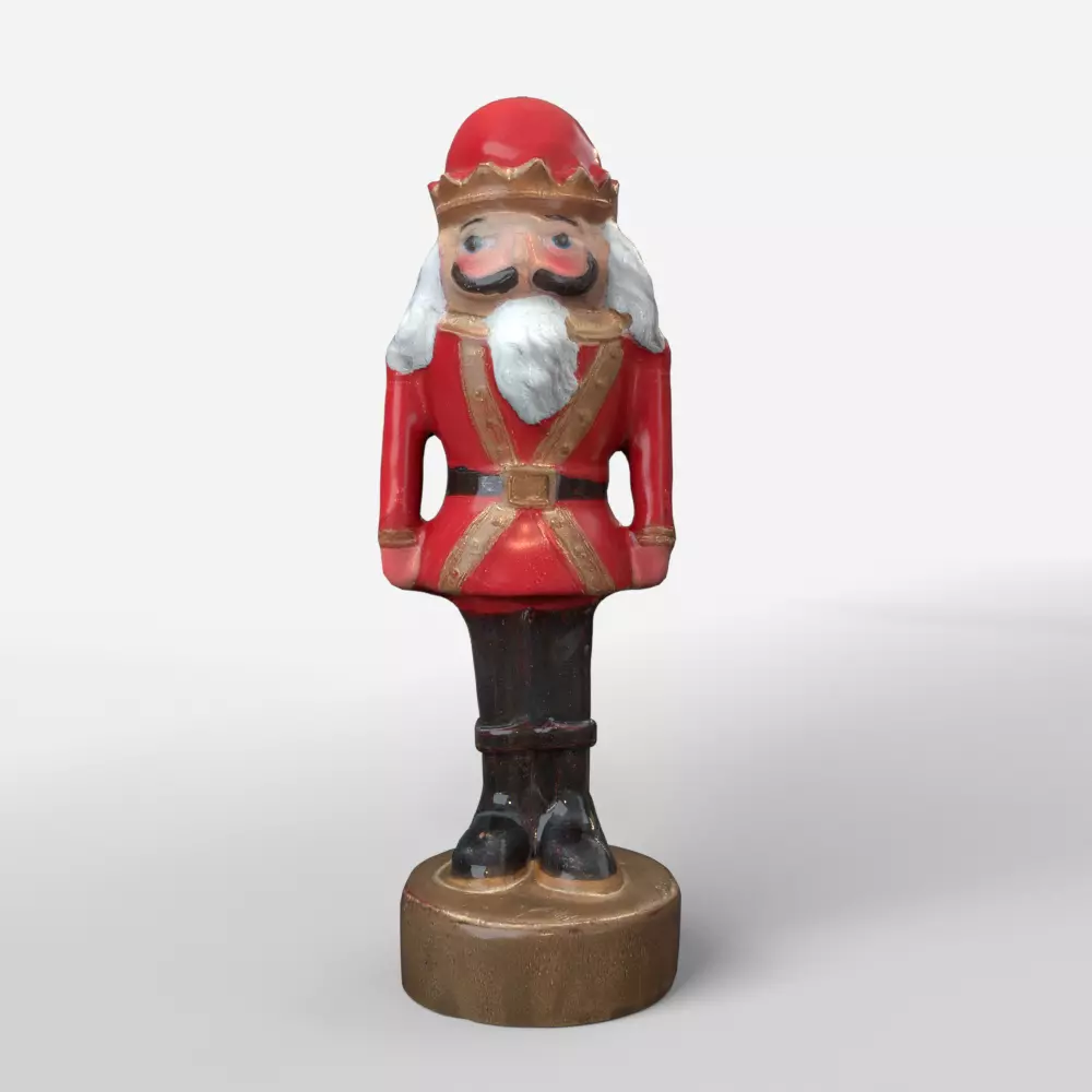 Nutcracker Photoscan Model Free low-poly 3D model