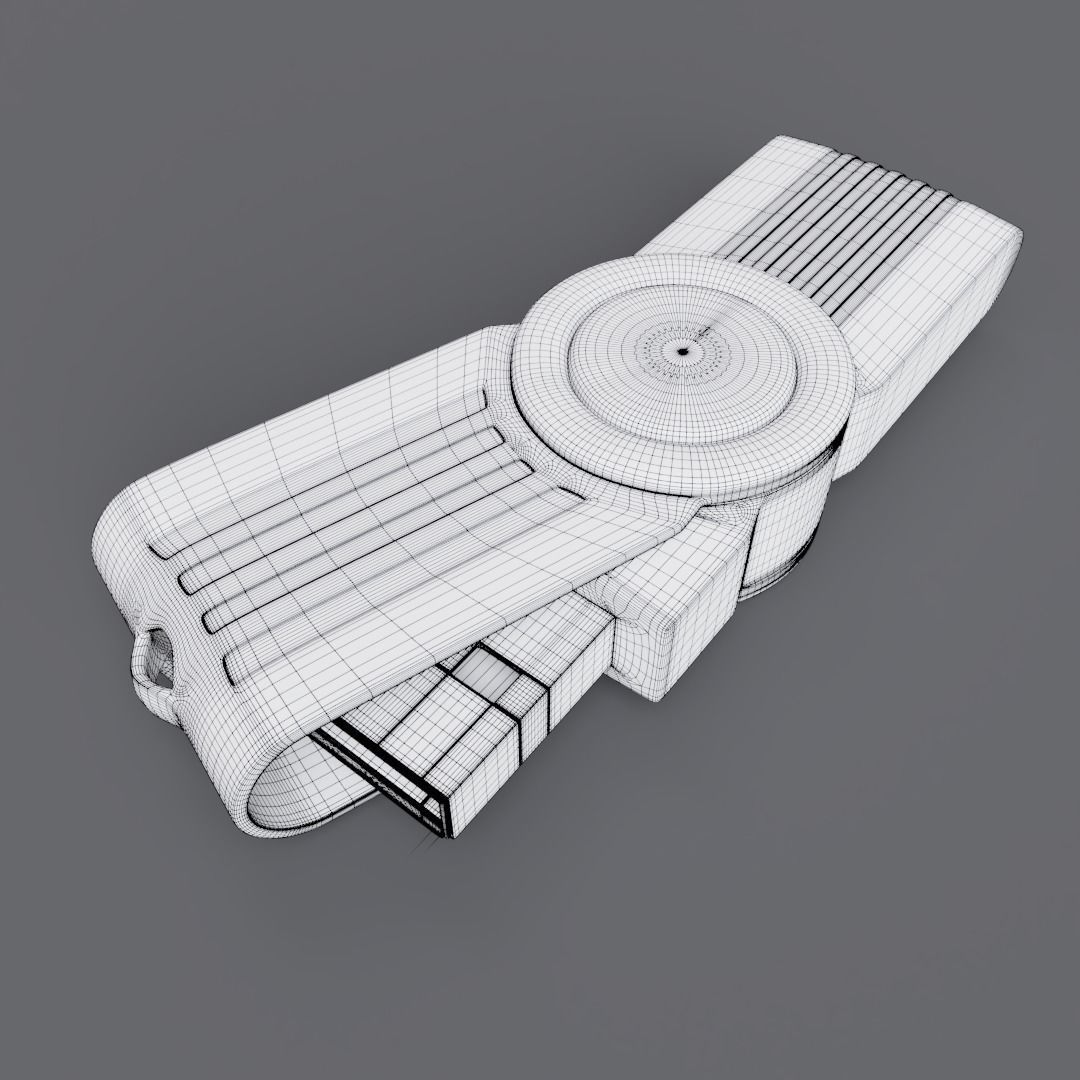 Kingston flash drive 16GB 3D model_9