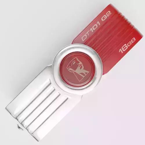 Kingston flash drive 16GB 3D model