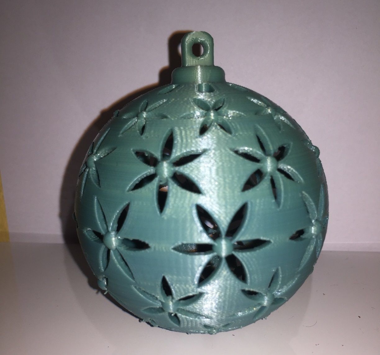 Christmas ball tree toys star ref003 3D print model_2