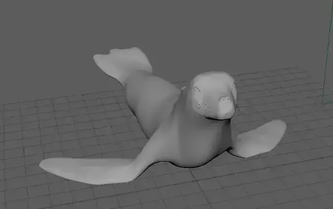 Sea Lion 3D Print 3D model