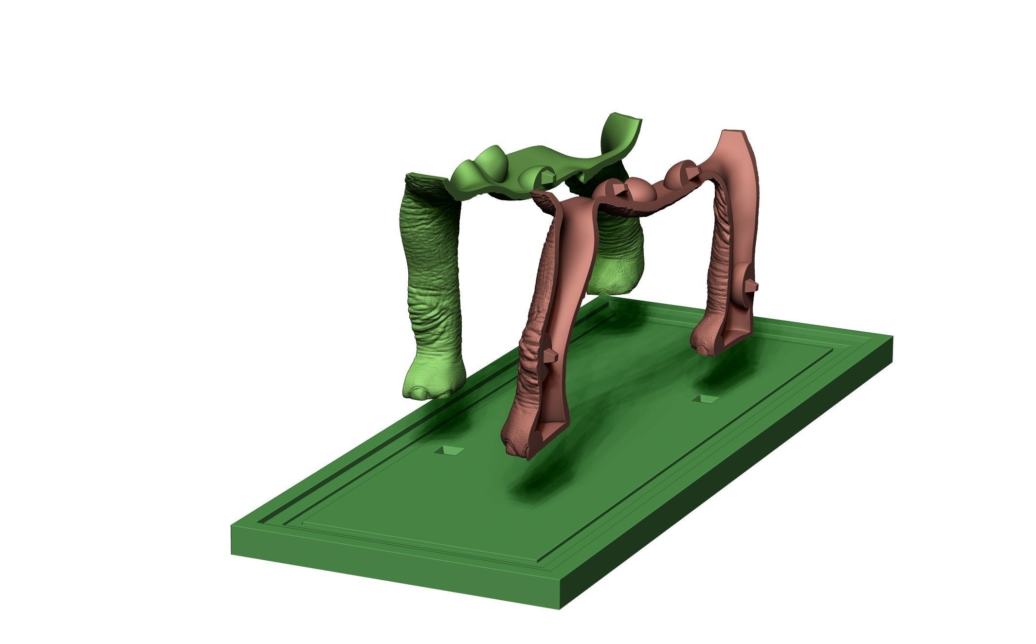 Elephant 3D Printing  3D print model_15