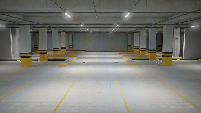 Underground Parking 3D model