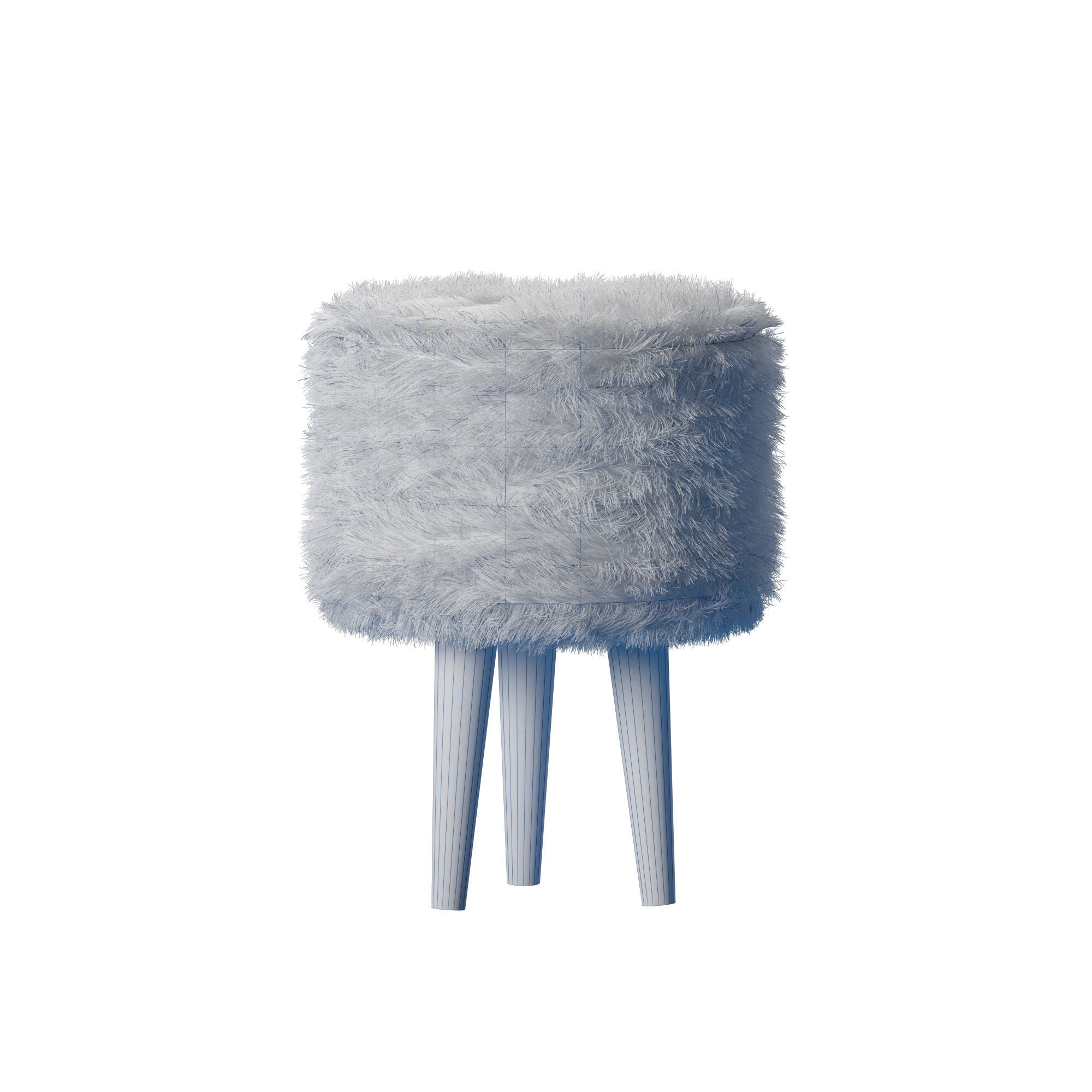 Christmas winter decoration set 3D model_15