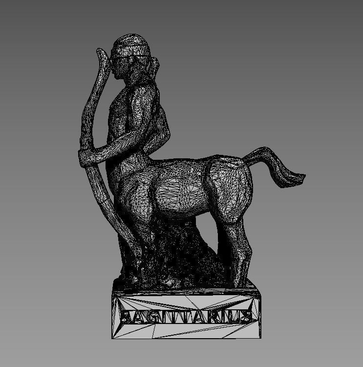 Sagittarius Zodiac 3D print model_2