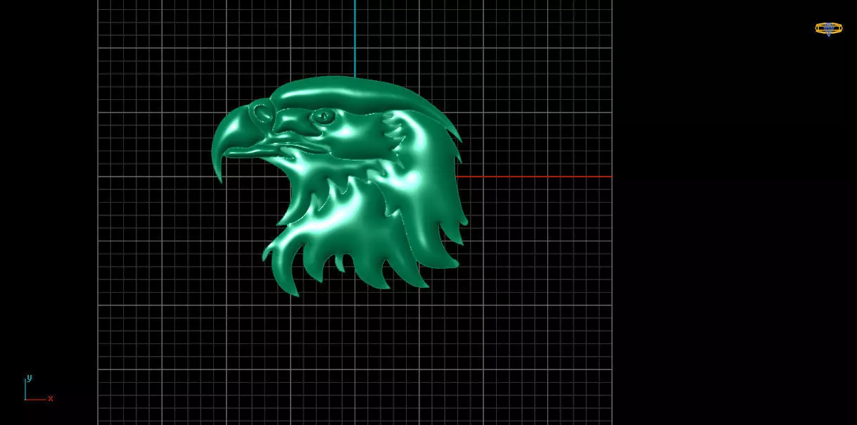 Eagle Head Free 3D model