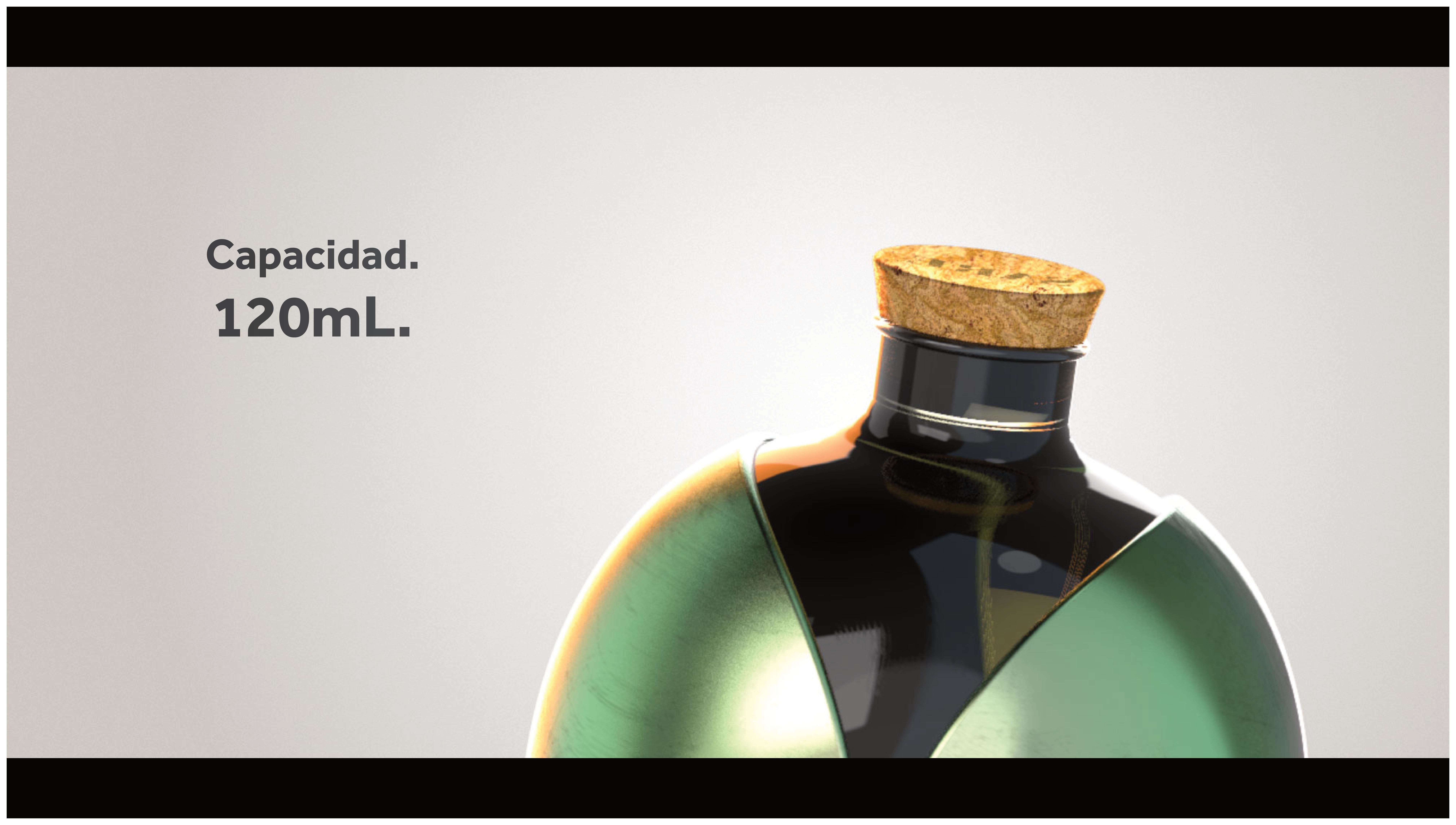 Bottle - Full Packaging - Oil 3D model_2