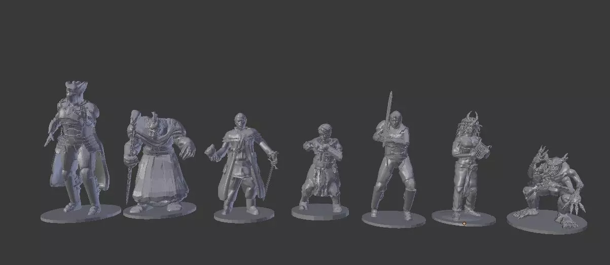 Fantasy Character Models Free 3D print model_0