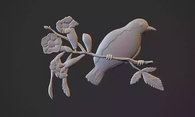 Bananaquit bird Relief