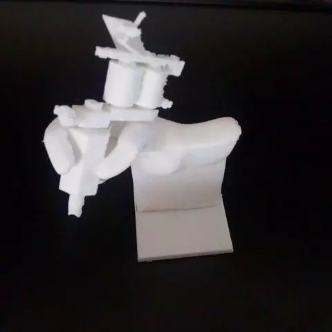 MANO MAQUINA DE TATTO SOUVENIR 3D print model