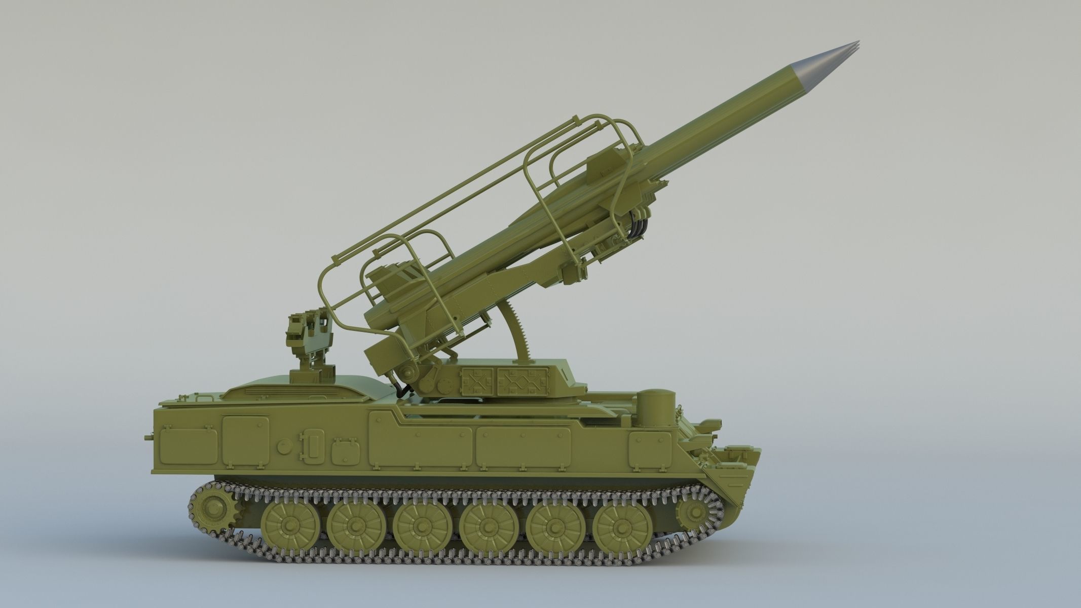2K12 Kub SA-6 Gainful 3D model_4