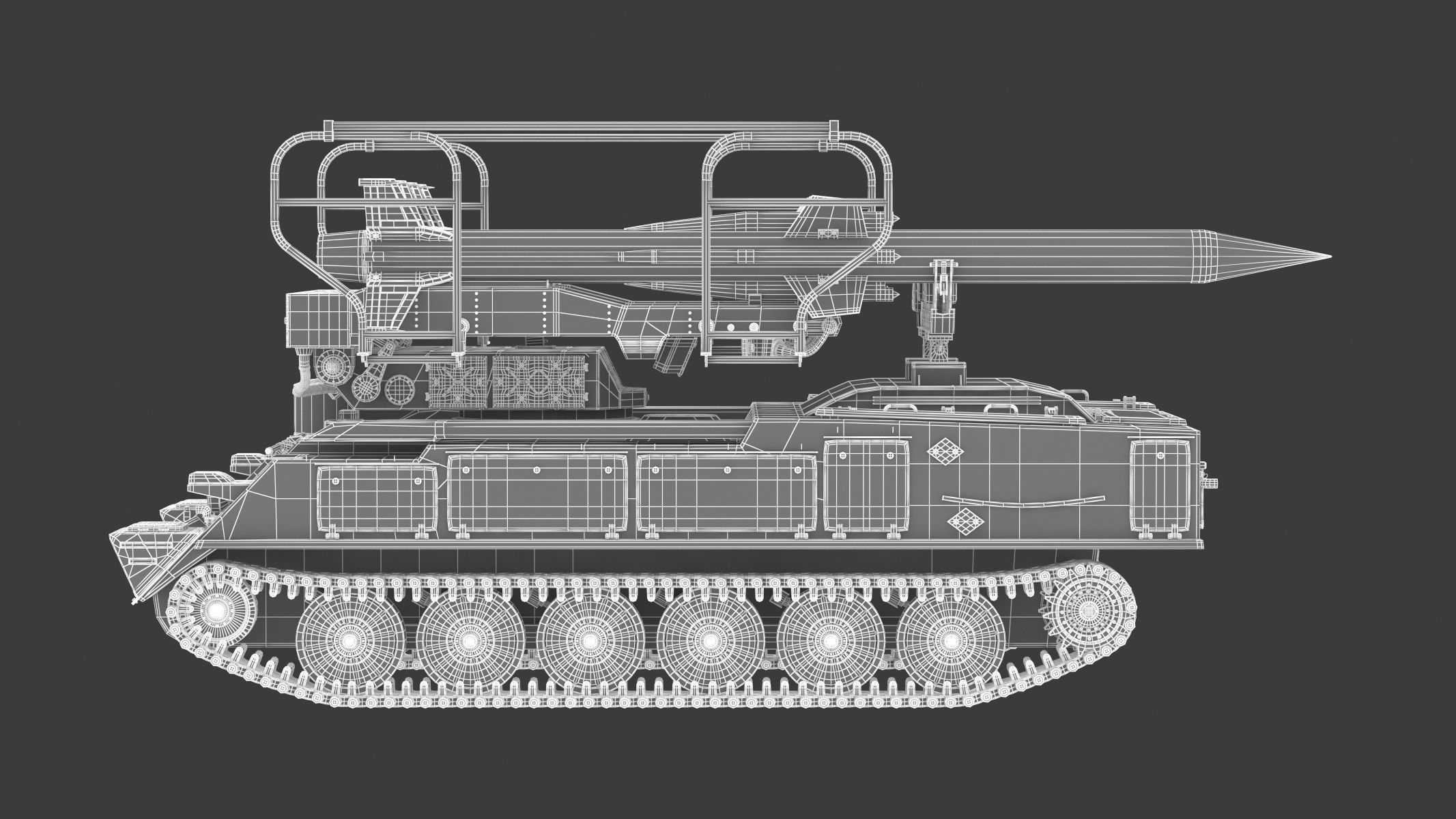 2K12 Kub SA-6 Gainful 3D model_13