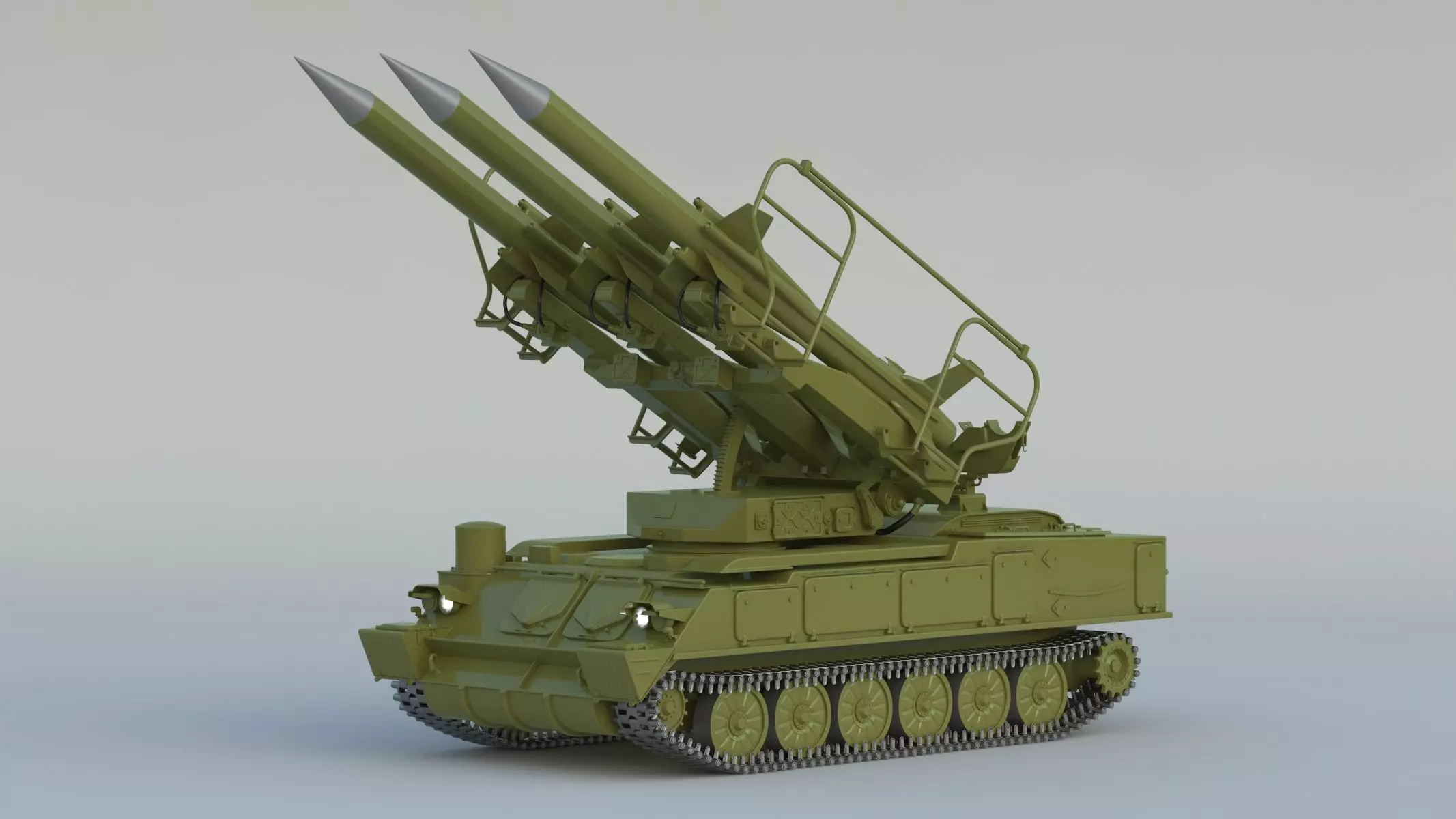 2K12 Kub SA-6 Gainful 3D model_0