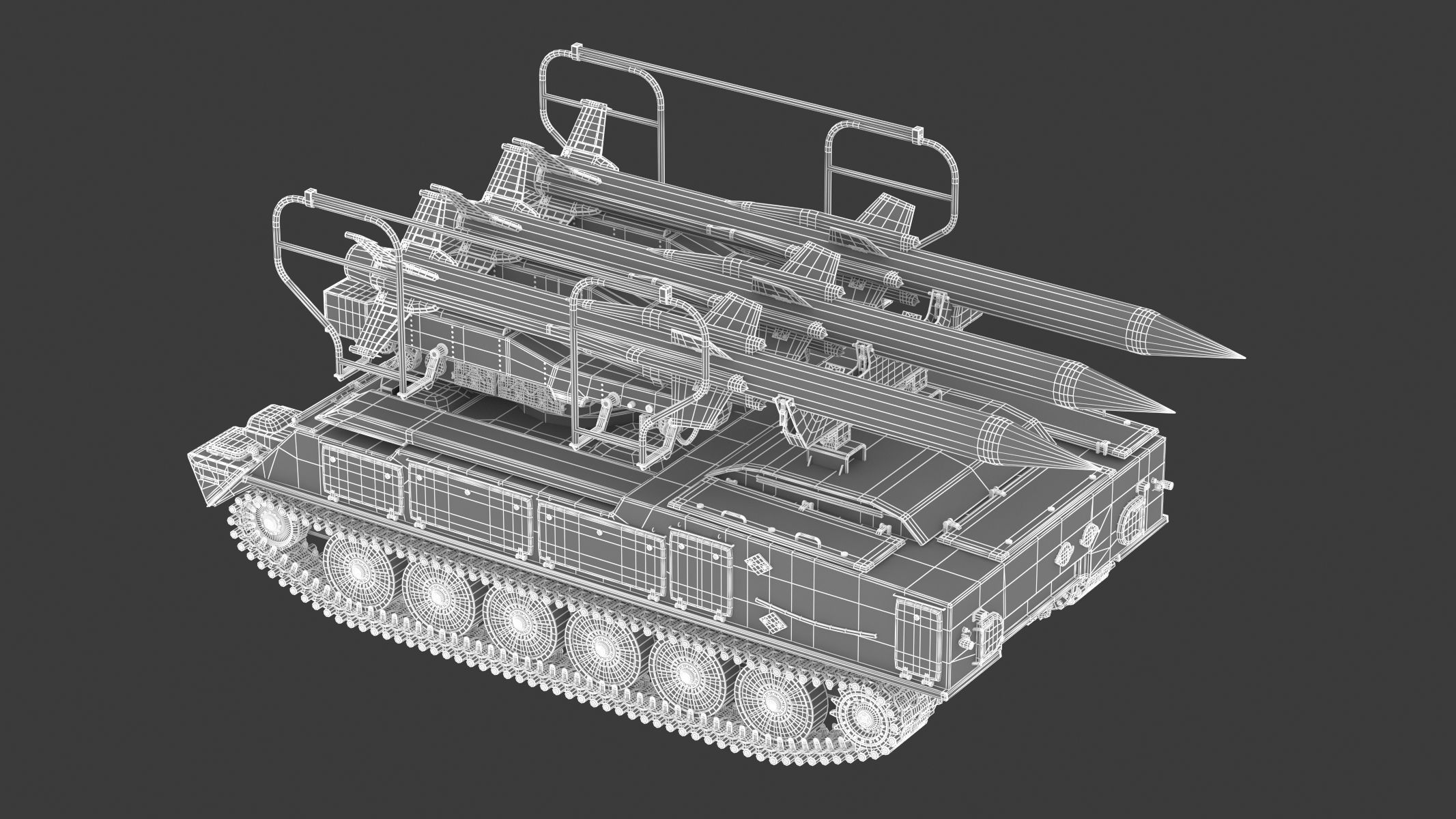 2K12 Kub SA-6 Gainful 3D model_23