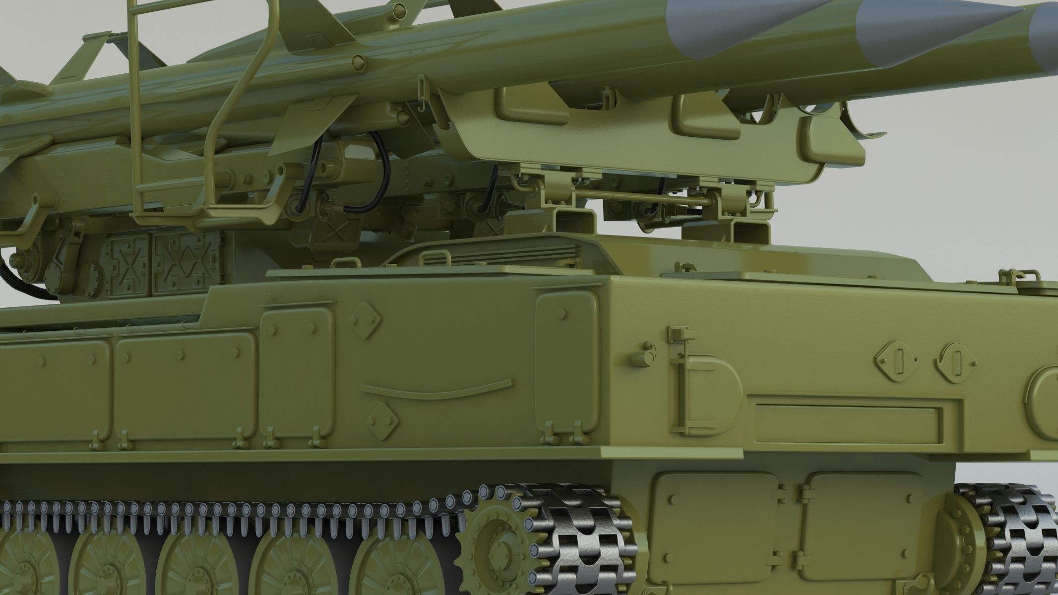 2K12 Kub SA-6 Gainful 3D model_12