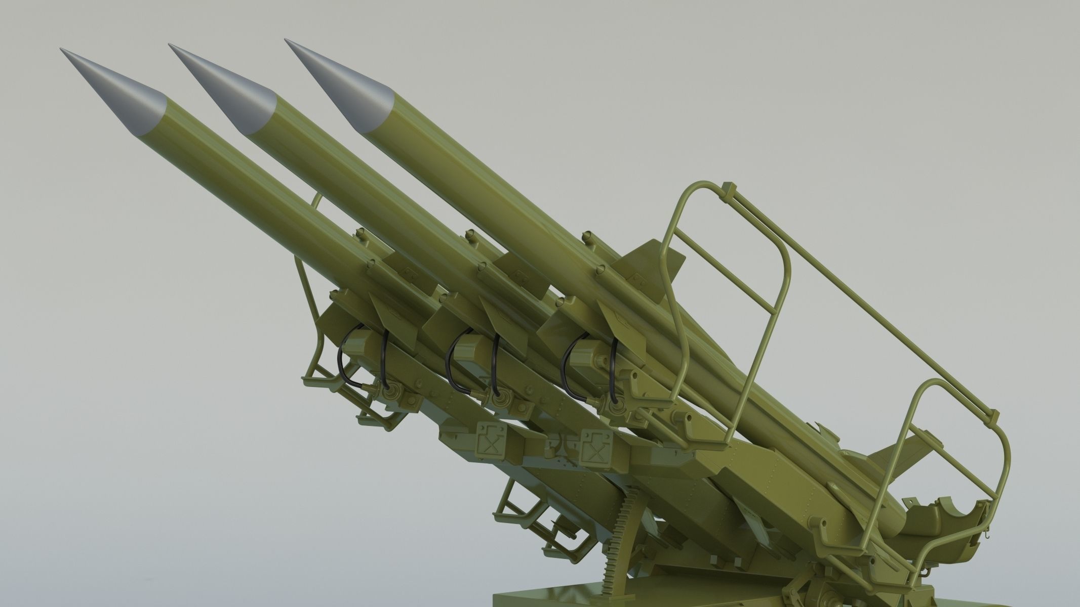 2K12 Kub SA-6 Gainful 3D model_3