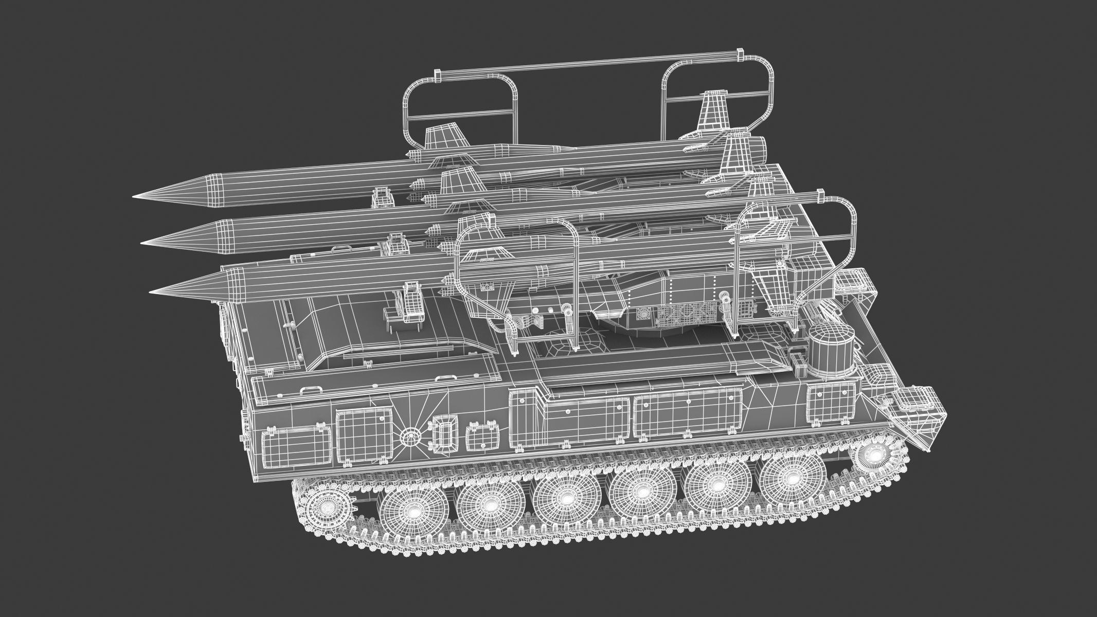 2K12 Kub SA-6 Gainful 3D model_24