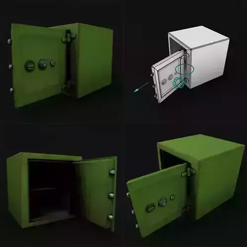 Safe Rigged LowPoly for game Free low-poly 3D model