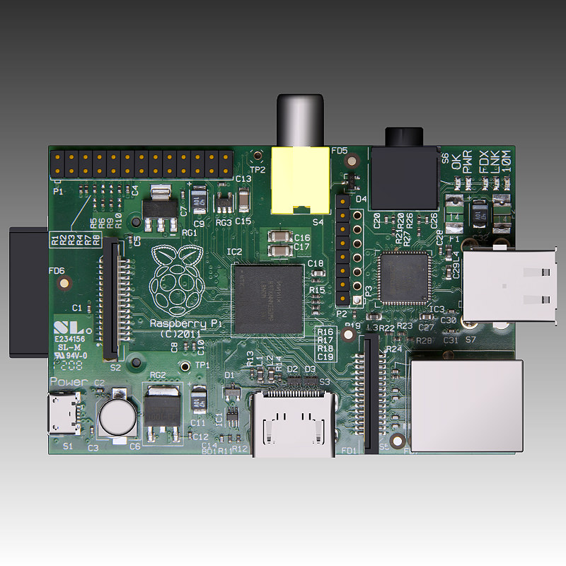 Raspberry Pi Computer 3D model_5
