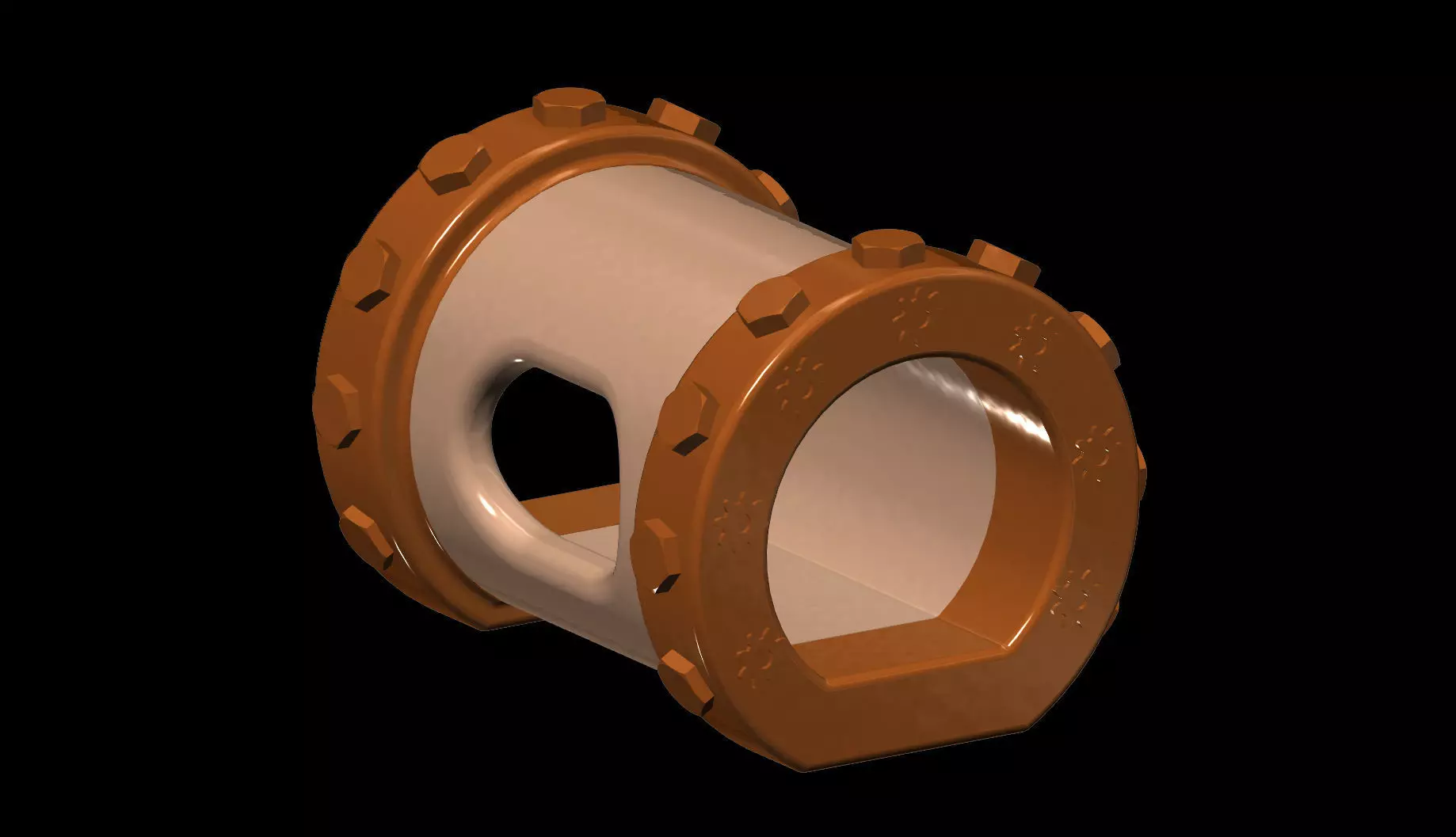 Aquarium-ornaments box Free 3D print model_0